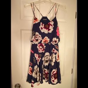 Express strappy racerback dress